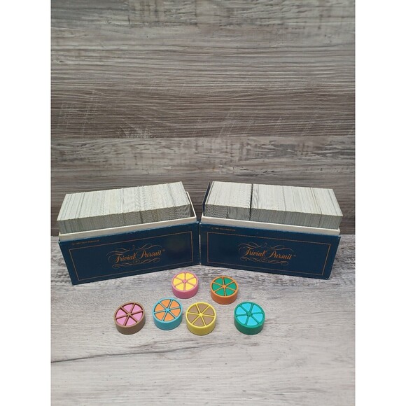 Trivial Pursuit Master Game-Genus Edition Original Vintage 1981 - Picture 10 of 10